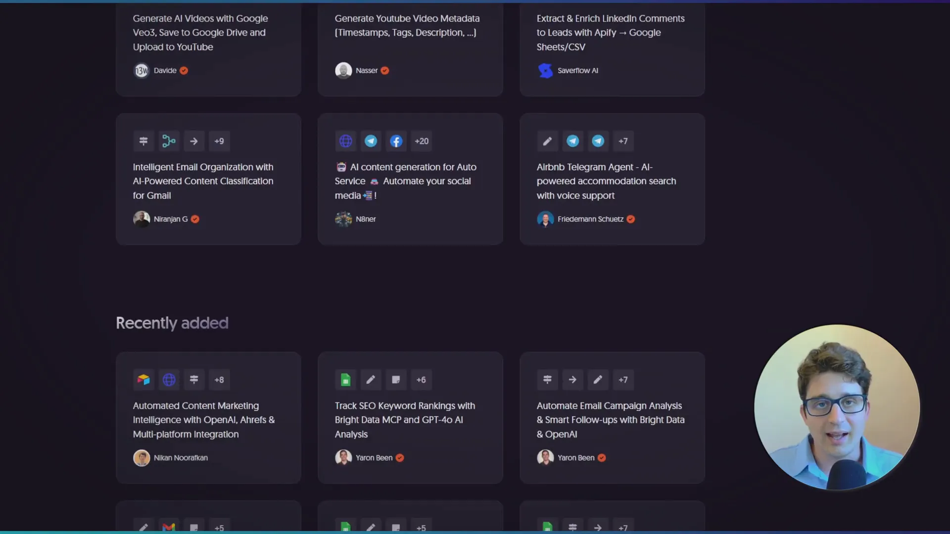 n8n workflow template overview